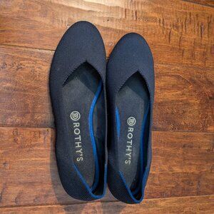 Rothy's Flat Navy Solid Size 10.5